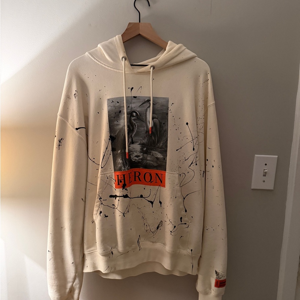 Heron Preston Off-White Graphic Hoodie